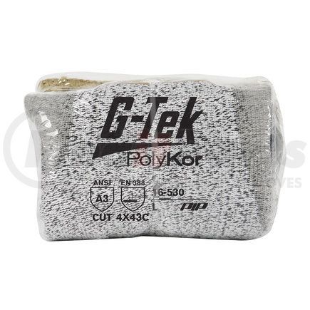 16-530V/XL by G-TEK - PolyKor® Work Gloves - XL, Salt & Pepper - (Pair)