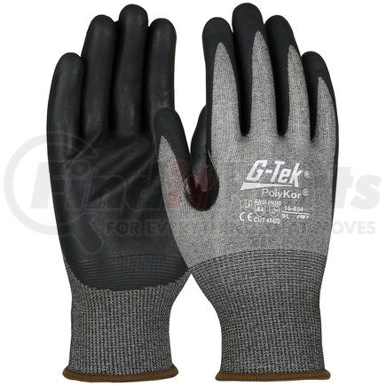 16-854/M by G-TEK - PolyKor® Work Gloves - Medium, Salt & Pepper - (Pair)