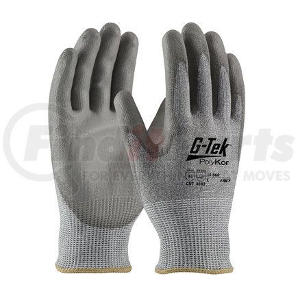 16-560/S by G-TEK - PolyKor® Work Gloves - Small, Gray - (Pair)