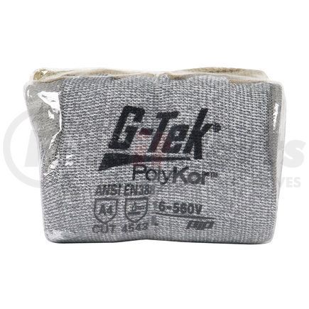 16-560V/XS by G-TEK - PolyKor® Work Gloves - XS, Gray - (Pair)