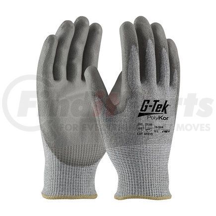 16-564/M by G-TEK - PolyKor® Work Gloves - Medium, Gray - (Pair)