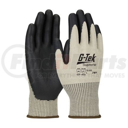 15-440/L by G-TEK - Suprene™ Work Gloves - Large, Tan - (Pair)