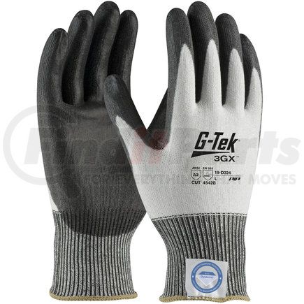 19-D324/XXL by G-TEK - 3GX® Work Gloves - 2XL, White - (Pair)