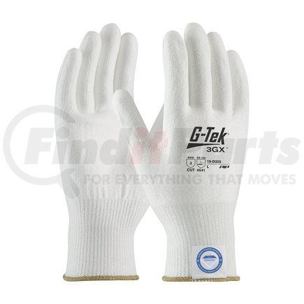 19-D325/XS by G-TEK - 3GX® Work Gloves - XS, White - (Pair)