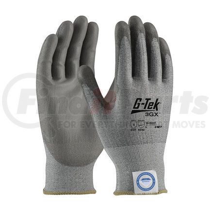 19-D327/S by G-TEK - 3GX® Work Gloves - Small, Gray - (Pair)