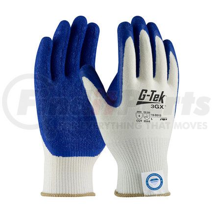 19-D313/XL by G-TEK - 3GX® Work Gloves - XL, White - (Pair)