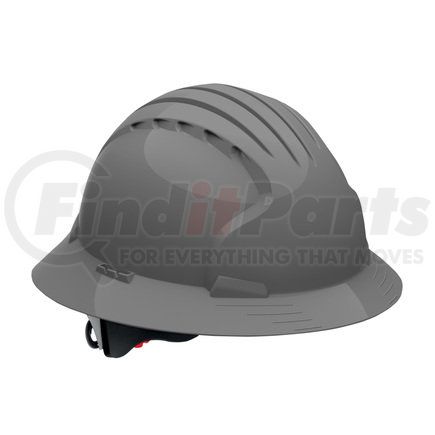 280-EV6161V-40 by JSP - Evolution® Deluxe 6161 Hard Hat - Oversize-small, Gray