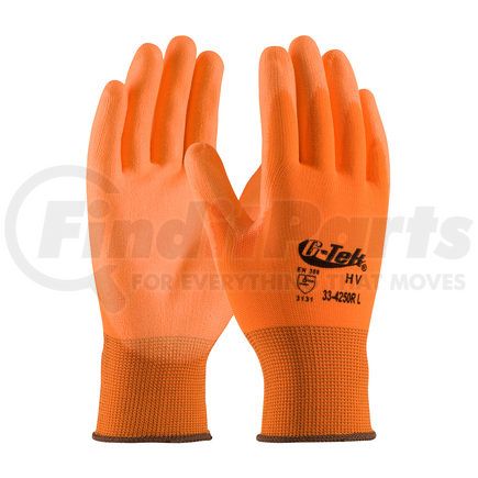 33-425OR/L by G-TEK - GP™ Work Gloves - Large, Hi-Vis Orange - (Pair)