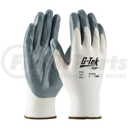 34-C234/S by G-TEK - GP Work Gloves - Small, White - (Pair)