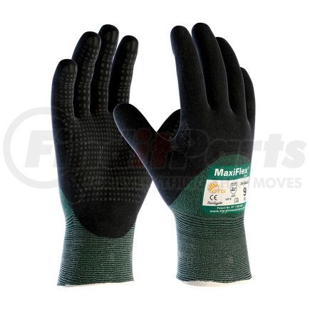 34-8453/XS by ATG - MaxiFlex® Cut™ Work Gloves - XS, Green - (Pair)