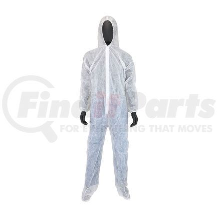 3509/L by WEST CHESTER - Coveralls - Large, White - (Case/25)