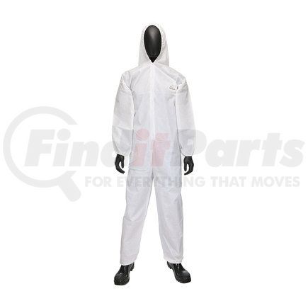 3706/M by WEST CHESTER - Posi-Wear® UB™ Coveralls - Medium, White - (Case/25 each)