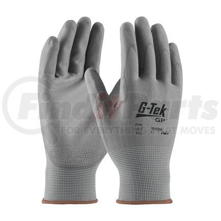 33-G125/M by G-TEK - GP™ Work Gloves - Medium, Gray - (Pair)