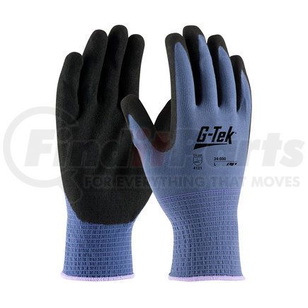 34-500/XXS by G-TEK - GP™ Work Gloves - XXS, Blue - (Pair)