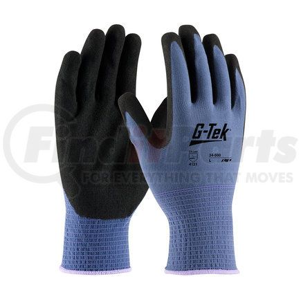 34-500/S by G-TEK - GP™ Work Gloves - Small, Blue - (Pair)