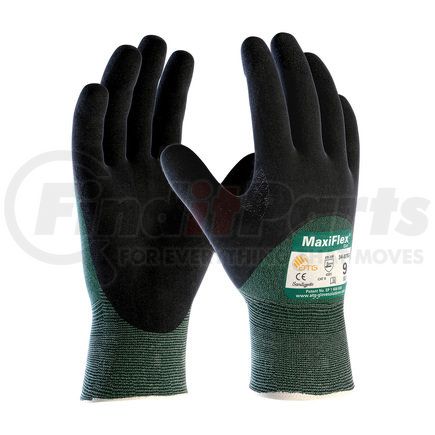 34-8753/XL by ATG - MaxiFlex® Cut™ Work Gloves - XL, Green - (Pair)