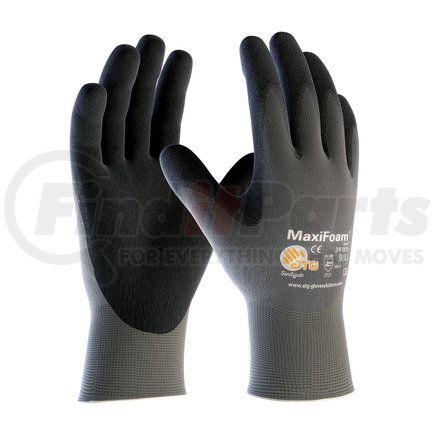 34-900/S by ATG - MaxiFoam® Lite Work Gloves - Small, Gray - (Pair)