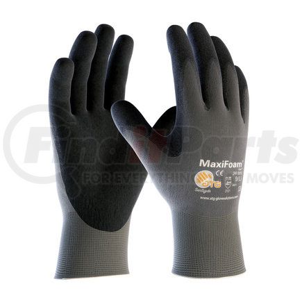 34-900/L by ATG - MaxiFoam® Lite Work Gloves - Large, Gray - (Pair)