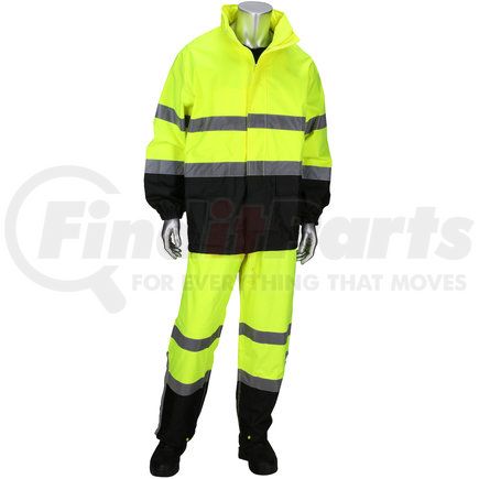 4530/L by WEST CHESTER - Rain Suit - Large, Hi-Vis Yellow