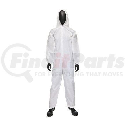 3706/XXXXL by WEST CHESTER - Posi-Wear® UB™ Coveralls - 4XL, White - (Case/25 each)