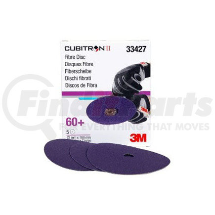 33427 by 3M - 7" X 7/8" Cubitron™ II Abrasive Fibre 60+ Grade Disc