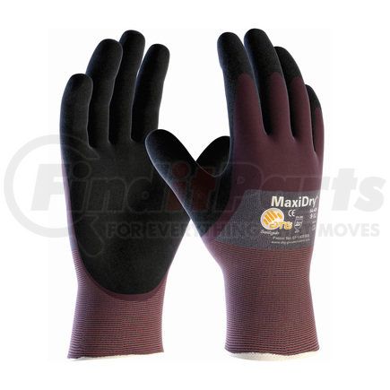 56-425/XL by ATG - MaxiDry® Work Gloves - XL, Purple - (Pair)