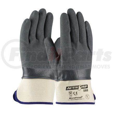 56-AG588/S by TOWA - ActivGrip™ Work Gloves - Small, Gray - (Pair)