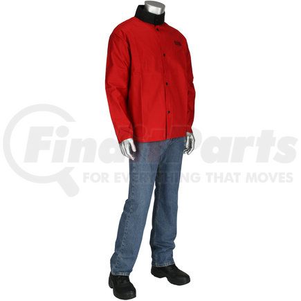 7050R/XL by WEST CHESTER - Ironcat® Welding Jacket - XL, Red