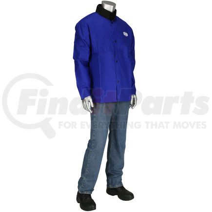 7050RB/M by WEST CHESTER - Ironcat® Welding Jacket - Medium, Royal