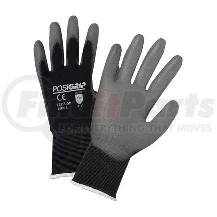 715SUGB/S by WEST CHESTER - PosiGrip® Work Gloves - Small, Black - (Pair)