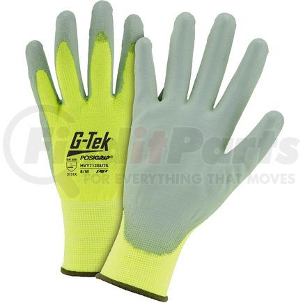 HVY713SUTS/S by WEST CHESTER - PosiGrip® Work Gloves - Small, Hi-Vis Yellow - (Pair)
