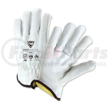 KS992K/S by WEST CHESTER - Riding Gloves - Small, Natural - (Pair)