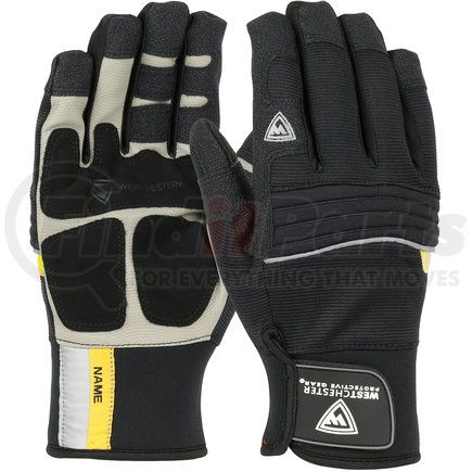 96653/M by WEST CHESTER - Pro Series Work Gloves - Medium, Black - (Pair)
