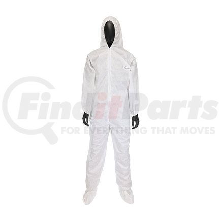 C3809/L by WEST CHESTER - Posi-Wear® M3™ Coveralls - Large, White - (Case/25)