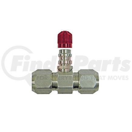 AC438H by SUR&R AUTO PARTS - 3/8" Service Port Valve - High Side (1)