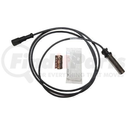 S-23231 by NEWSTAR - ABS Wheel Speed Sensor - 66 Inch Length, Straight Head, Black Cannon Connector