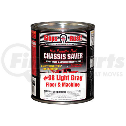 UCP98-04 by MAGNET PAINT CO - Chassis Saver Paint, Stops and Prevents Rust, Gray, 1 Quart Can