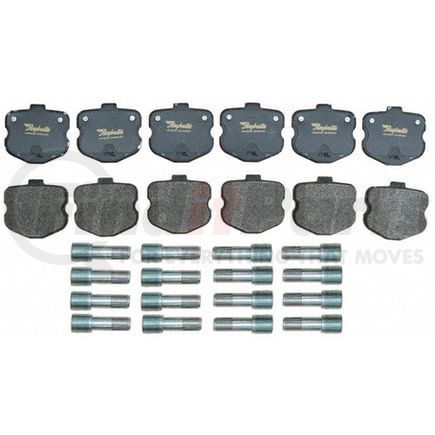 ATD1185M by RAYBESTOS - Brake Parts Inc Raybestos AT Overstock Metallic Disc Brake Pad Set