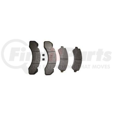 S-4252 by NEWSTAR - Disc Brake Pad Set - for Multiple International Applications