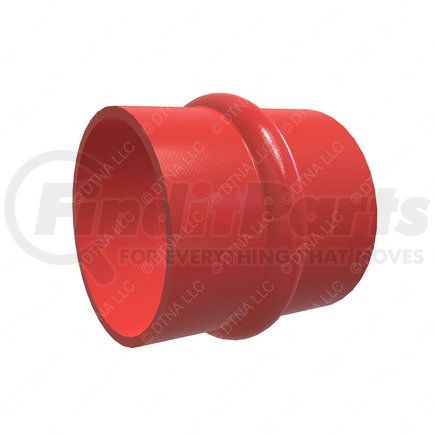 01-27332-000 by FREIGHTLINER - Intercooler Hose - Silicone Elastomer, Iron Oxide Red, 36 psi Operating Press.