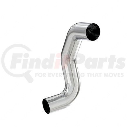 04-19611-001 by FREIGHTLINER - Exhaust Pipe - Muffler, Dsob, Chrome