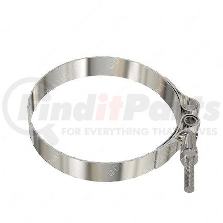 04-20164-001 by FREIGHTLINER - Exhaust Clamp - 5/16-24 x 3.25", T-Bolt, Stainless Steel, 4.13" I.D.