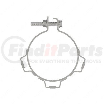 04-21772-000 by FREIGHTLINER - Exhaust Clamp - Steel, 0.11 in. THK