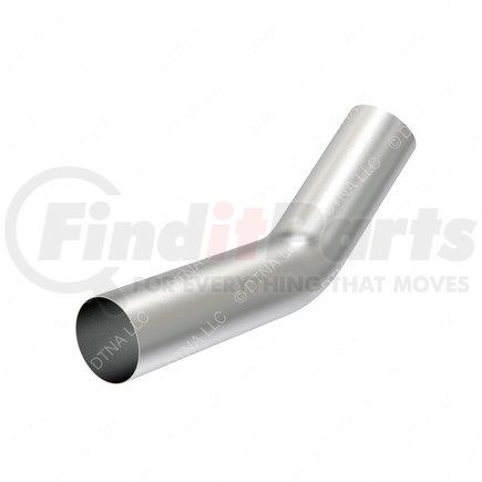 04-17131-001 by FREIGHTLINER - Exhaust Pipe - 5 in., Outside Diameter, 40 Deg, Aluminum/Steel, 650