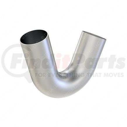 04-17809-000 by FREIGHTLINER - Exhaust Muffler Pipe - Aluminized Steel