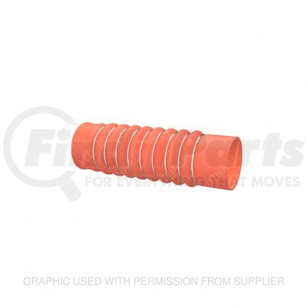 01-34134-000 by FREIGHTLINER - Multi-Purpose Hose - Charge Air Cooler, Conventional, Dd5, Dd8, M2, 5 Degrees, Hot