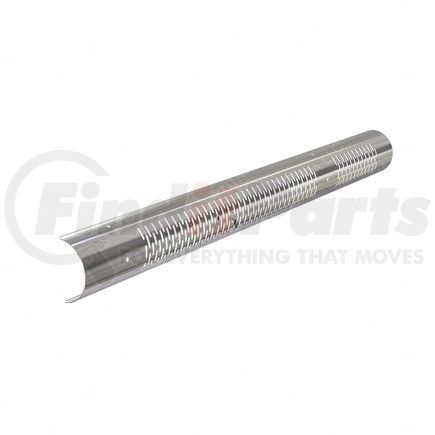 04-25039-001 by FREIGHTLINER - Exhaust Heat Shield - Vertical Stack, 5 Inch, Stainless Steel