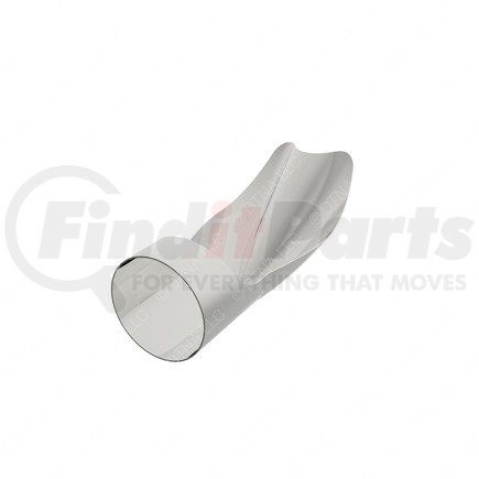 04-30009-000 by FREIGHTLINER - Exhaust Pipe - Mitigator, Aluminized Steel, 15.40" L, 4.88" ID, 5" OD, 4.88" ID