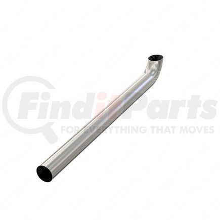 04-31798-068 by FREIGHTLINER - Exhaust Stack Pipe - Curved Stack, 5 Inch, Polished, Stainless Steel