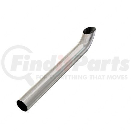 04-31799-038 by FREIGHTLINER - Exhaust Stack Pipe - Curved Stack, 4 Inch, Polished, Stainless Steel